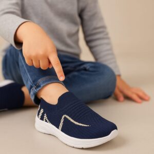 Feetlex ESHAAN NAVY BLUE SHOES