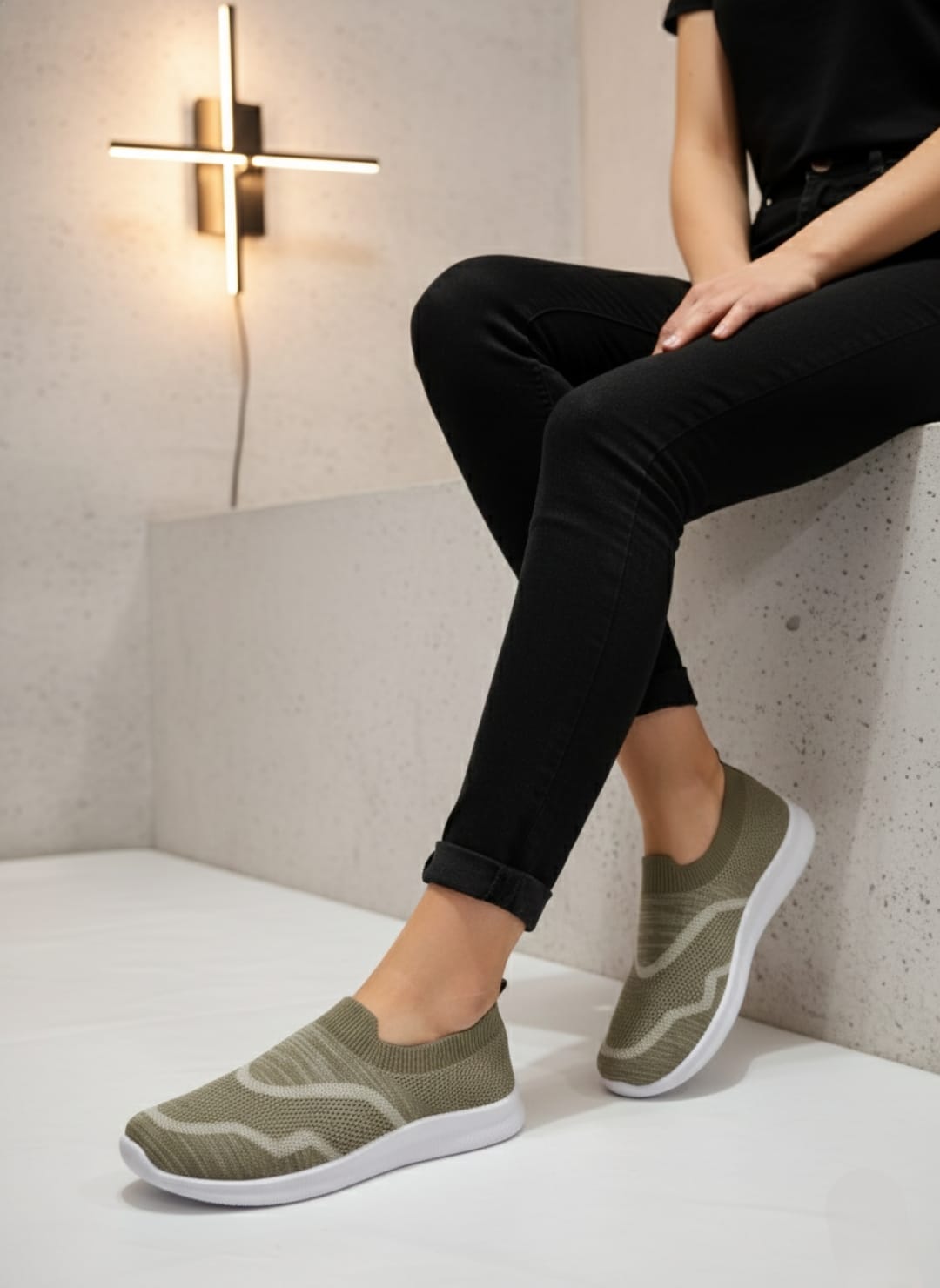 Feetlex KNITTING CASUALS SHOES FOR WOMENS - Image 4