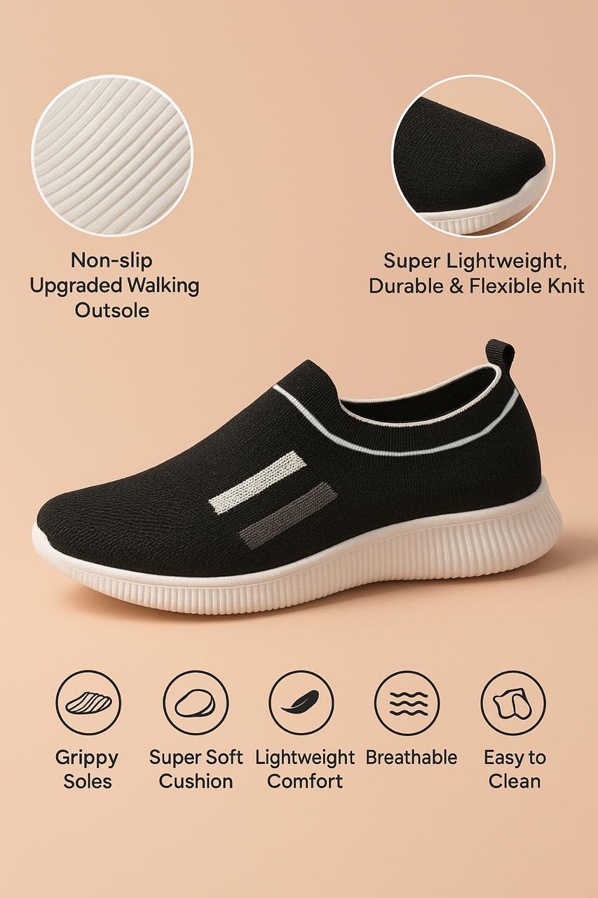 FEETLEX WOMENS COMFORTABLE KNITTING SHOES - Image 5